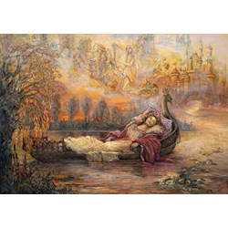 Grafika (T-00261) - Josephine Wall: "Dreams of Camelot" - 1500 piezas