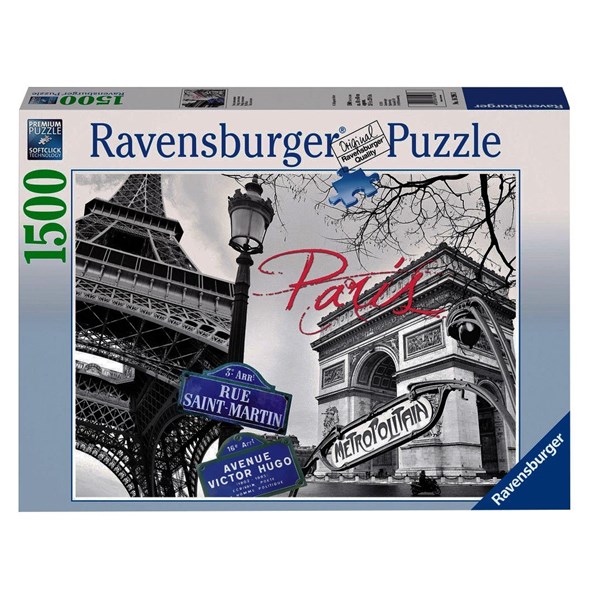 Ravensburger (16296) - "My Paris" - 1500 piezas