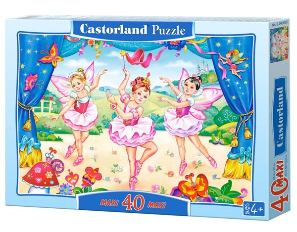 Castorland (B-040056) - "Little Ballerinas" - 40 piezas