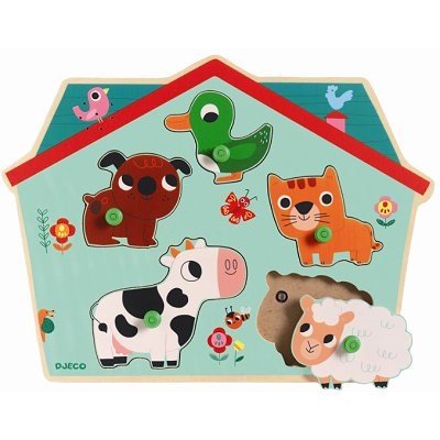 Djeco (01707) - "Audio Woof" - 5 piezas