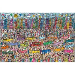 Ravensburger (17427) - James Rizzi: "Nothing is as Pretty as a Rizzi City" - 5000 piezas