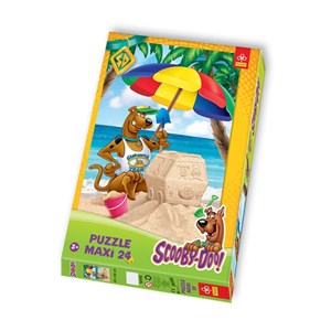 Trefl (14115) - "Scooby-Doo at the beach" - 24 piezas