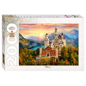 Step Puzzle (84031) - "Neuschwanstein, Germany" - 2000 piezas