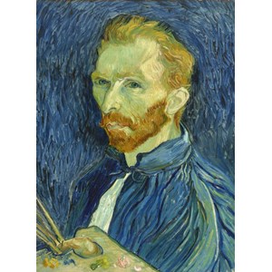 Grafika (01917) - Vincent van Gogh: "Self-Portrait, 1889" - 300 piezas