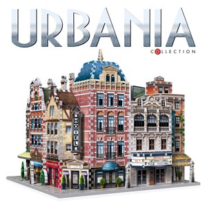 Wrebbit (Wrebbit-Set-Urbania) - "Urbania Collection, Café, Cinema, Hotel" - 880 piezas