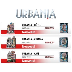 Wrebbit (Wrebbit-Set-Urbania) - "Urbania Collection, Café, Cinema, Hotel" - 880 piezas