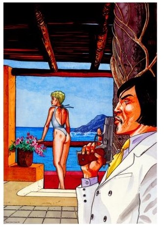 PuzzelMan (077) - Jessica Blandy: "On the Terrace" - 1000 piezas