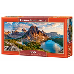 Castorland (B-060023) - "Assiniboine Sunset, Banff National Park, Canada" - 600 piezas