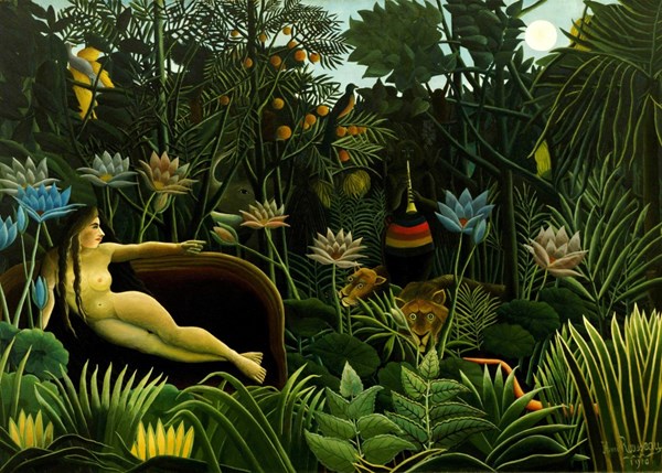 Grafika Kids (00305) - Henri Rousseau: "The Dream, 1910" - 24 piezas