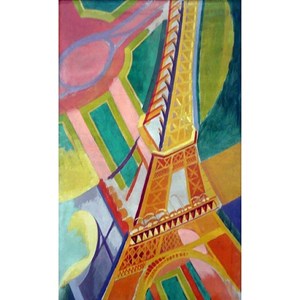 Puzzle Michele Wilson (A276-150) - Robert Delaunay: "Eiffel Tower" - 150 piezas