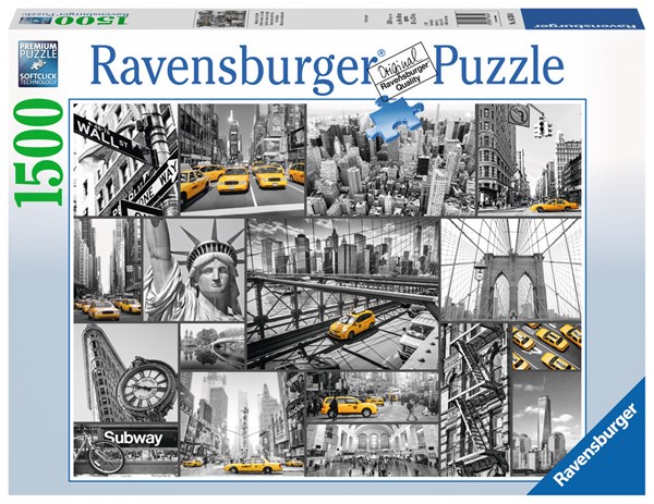 Ravensburger (16354) - "New York" - 1500 piezas