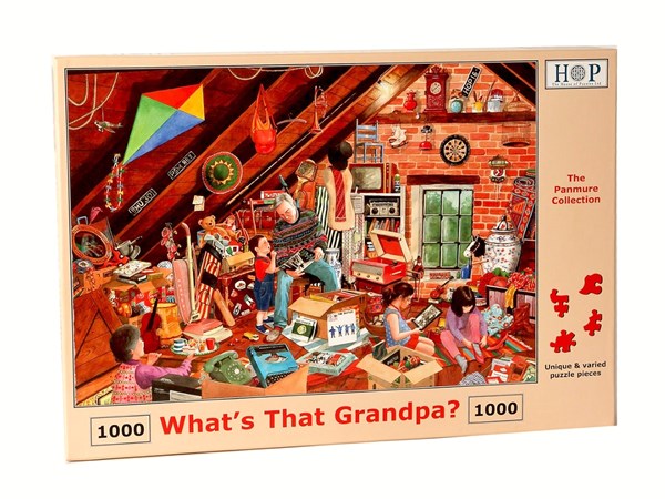 The House of Puzzles (4302) - "What's That Grandpa" - 1000 piezas