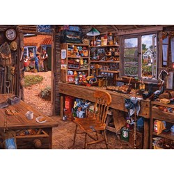 Ravensburger (19790) - "Opas Shed" - 1000 piezas