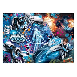 Clementoni (20091) - "Max Steel" - 104 piezas