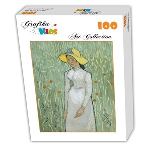 Grafika Kids (00996) - Vincent van Gogh: "Girl in White, 1890" - 100 piezas