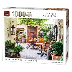 King International (05670) - "Café Terrace in Europe" - 1000 piezas