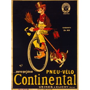 Grafika (00613) - "Poster for Continental tires, 1900" - 2000 piezas