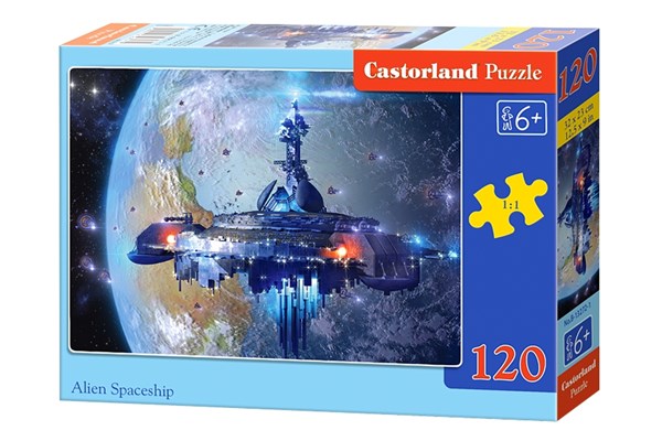 Castorland (B-13272) - "Alien Spaceship" - 120 piezas