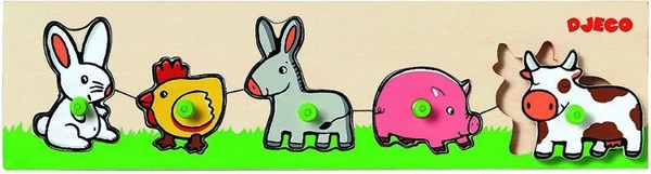 Djeco (01116) - "Farm" - 5 piezas