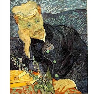 D-Toys (66916-VG06) - Vincent van Gogh: "Portrait of Doctor Gachet" - 1000 piezas