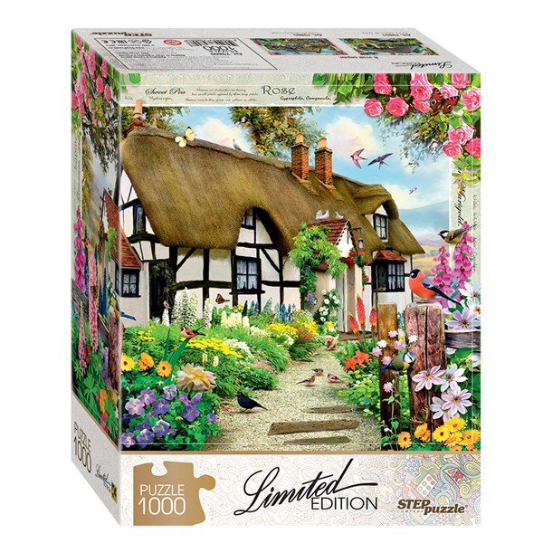Step Puzzle (79800) - "English Cottage" - 1000 piezas