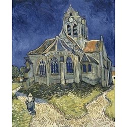D-Toys (66916-VG10) - Vincent van Gogh: "The Church at Auvers" - 1000 piezas