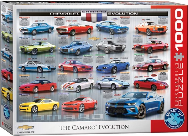 Eurographics (6000-0733) - "Chevrolet The Camaro Evolution" - 1000 piezas