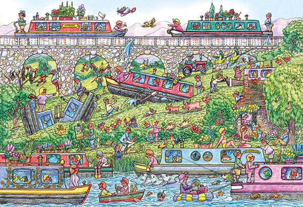 Gibsons (G3092) - "A Narrow Escape" - 500 piezas