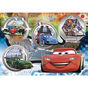 Clementoni (27857) - "Cars, Ready to Go" - 104 piezas