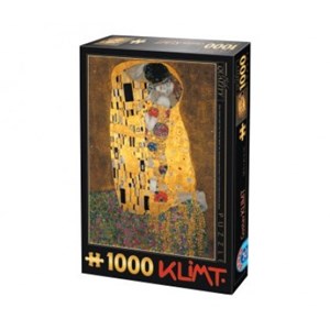 D-Toys (66923-KL01) - Gustav Klimt: "The Kiss" - 1000 piezas