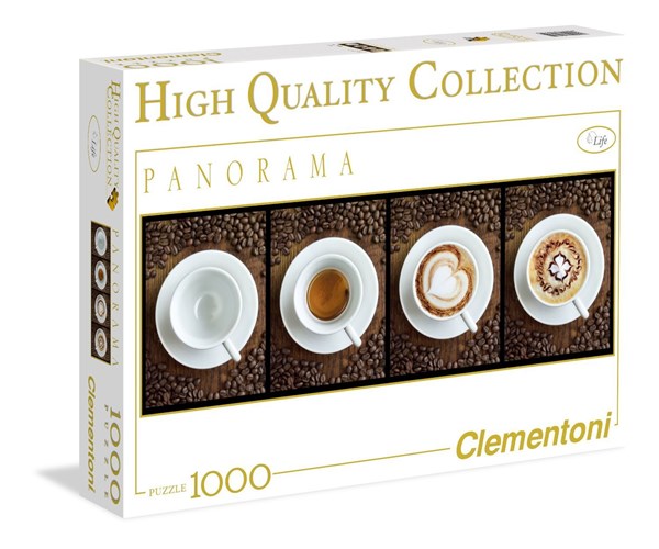 Clementoni (39275) - "Caffe" - 1000 piezas