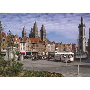 PuzzelMan (412) - "Belgium, Tournai" - 1000 piezas