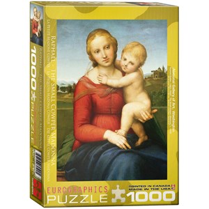 Eurographics (6000-2500) - Raphael: "The Small Cowper Madonna" - 1000 piezas