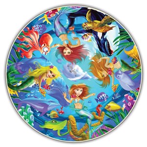 A Broader View (392) - "Mermaids (Round Table Puzzle)" - 50 piezas
