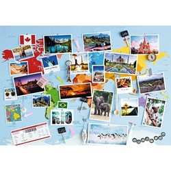 Ravensburger (19643) - "Journey Around The World" - 1000 piezas