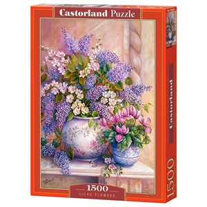 Castorland (C-151653) - "Lilac Flowers" - 1500 piezas