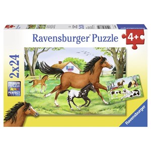 Ravensburger (08882) - "The world of the horse" - 24 piezas