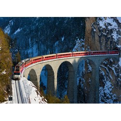 Ravensburger (19352) - "Landwasser Viaduct" - 1000 piezas