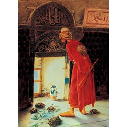 Art Puzzle (4452) - Osman Hamdi Bey: "The Turtle Trainer" - 1000 piezas