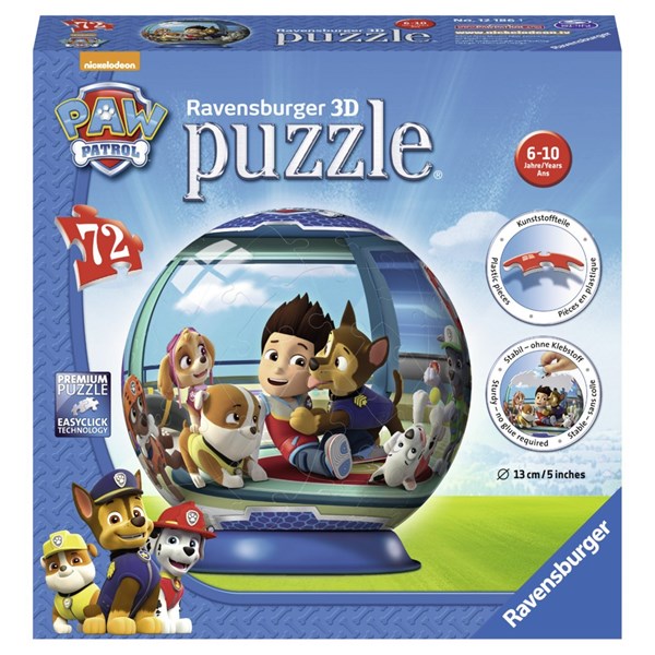 Ravensburger (12186) - "Paw Patrol" - 72 piezas