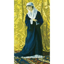 Art Puzzle (81043) - Osman Hamdi Bey: "Old Istanbul Lady" - 1000 piezas