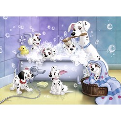 Nathan (86612) - "The 101 Dalmatians, The Bath" - 60 piezas