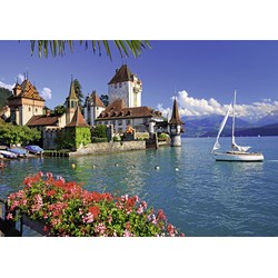 Ravensburger (19139) - "Lake Thun, Bern" - 1000 piezas