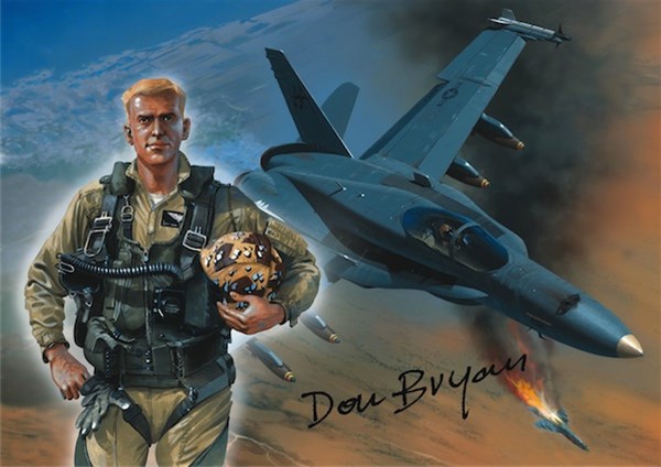 Trefl (10243) - "F/A-18 Hornet" - 1000 piezas