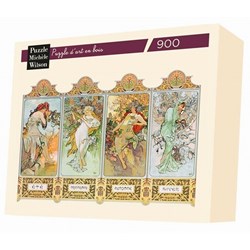 Puzzle Michele Wilson (A200-900) - Alphonse Mucha: "Mucha" - 900 piezas