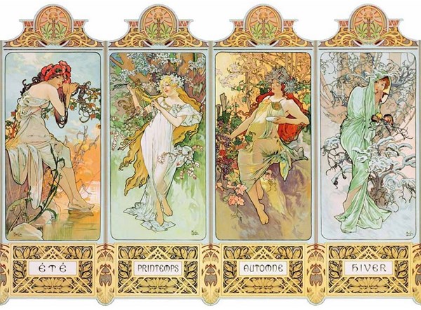 Puzzle Michele Wilson (A200-900) - Alphonse Mucha: "Mucha" - 900 piezas