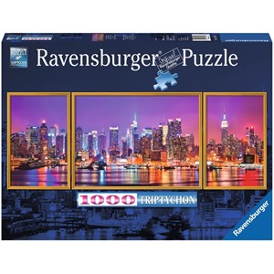 Ravensburger (19792) - "Triptych New York" - 1000 piezas