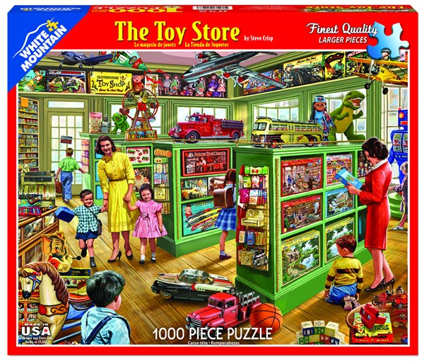 White Mountain (1152PZ) - Steve Crisp: "The Toy Store" - 1000 piezas