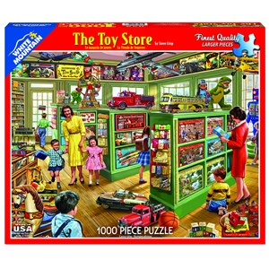 White Mountain (1152PZ) - Steve Crisp: "The Toy Store" - 1000 piezas