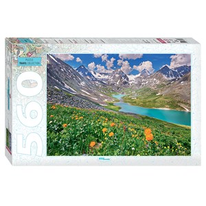 Step Puzzle (78095) - "Altai Mountains" - 560 piezas